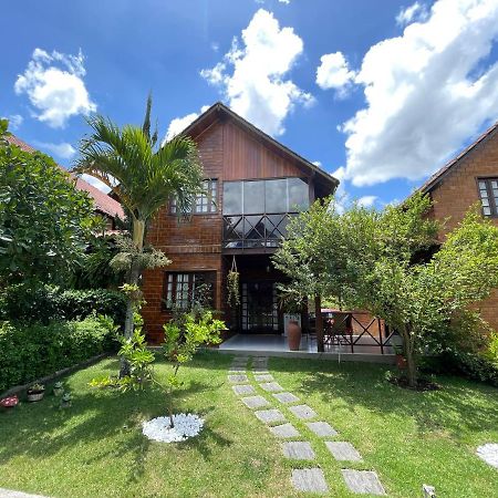 Lindo Chale Em Gravata - Condominio Mont Blanc V Dış mekan fotoğraf